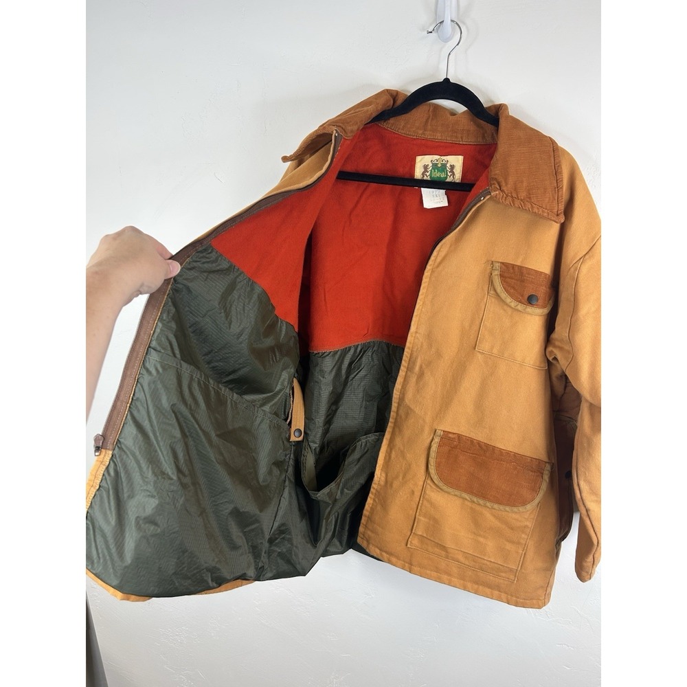 Vintage 1977 Canvas Chore Coat Barn Jacket Hunting Outdoor Size XXL Workwear Men - Picture 2 of 11